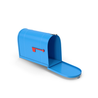 Mailbox Blue PNG & PSD Images