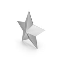 Silver Star PNG & PSD Images