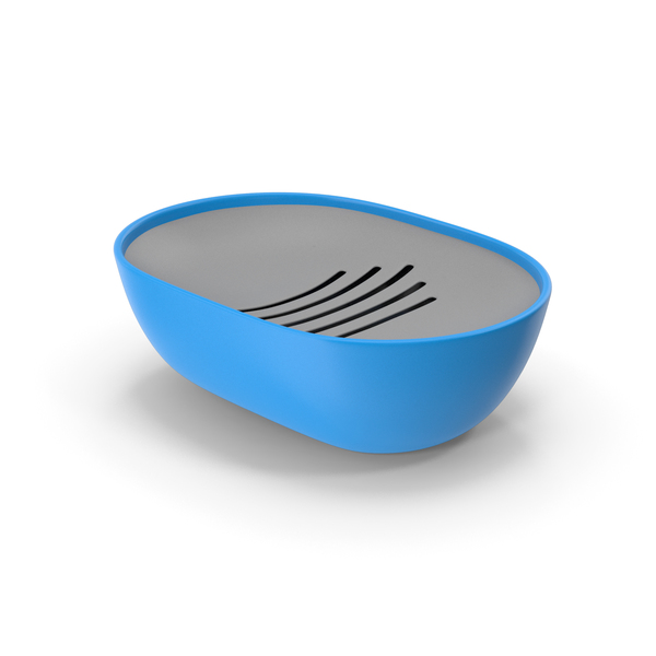 Soap Dish Blue PNG & PSD Images