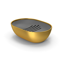 Soap Dish Gold PNG & PSD Images