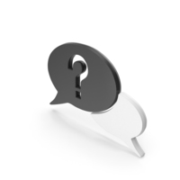 Question Chat Icon PNG & PSD Images
