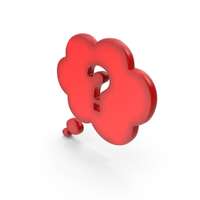Question Think Idea Plan Red PNG & PSD Images
