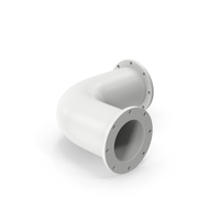 Metal Pipe 90 Degree White PNG & PSD Images