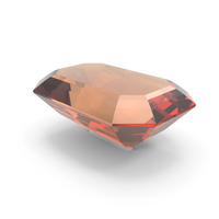 Emerald Cut Imperial Topaz PNG & PSD Images