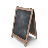 Sign With Chalkboard PNG & PSD Images