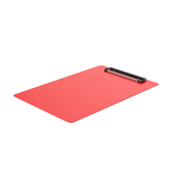 Clipboard Without Paper Red PNG & PSD Images