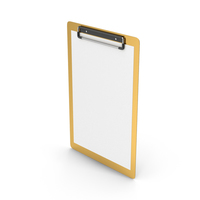 Clipboard Gold PNG & PSD Images