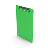 Clipboard Without Paper Green PNG & PSD Images