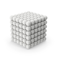 Ball Cube White PNG & PSD Images