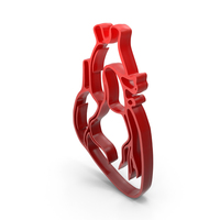 Medical Human Heart Logo Color PNG & PSD Images