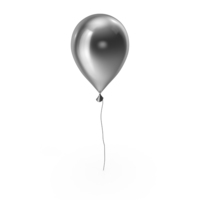 Silver Balloon PNG & PSD Images