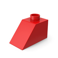 Corner Brick Toy Red PNG & PSD Images