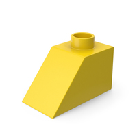 Corner Brick Toy Yellow PNG & PSD Images
