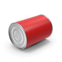 Red Tin Can PNG & PSD Images