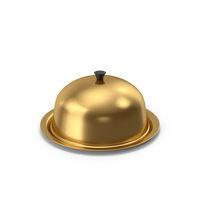 Gold Serving Tray PNG & PSD Images