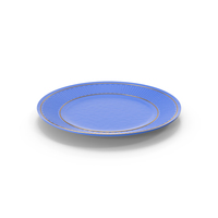 Blue Plate PNG & PSD Images