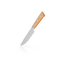 Wooden Kitchen Knife PNG & PSD Images