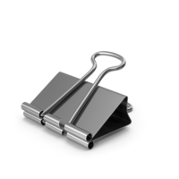 Binder Clip Silver PNG & PSD Images