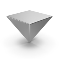 Smooth Pyramid Silver PNG & PSD Images