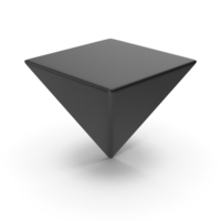 Smooth Pyramid Black PNG & PSD Images