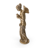 Psyche Statue Bronze PNG & PSD Images