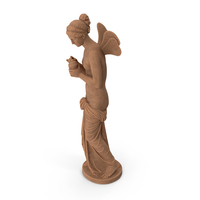 Psyche Statue Sandstone PNG & PSD Images