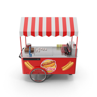 Hot Dog Cart PNG & PSD Images