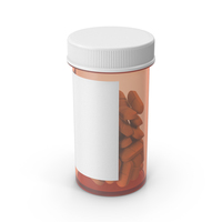 Pill Bottle With Pills PNG & PSD Images