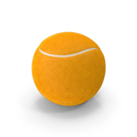 Tennis Ball Orange PNG & PSD Images