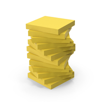 Sticky Notes Yellow PNG & PSD Images