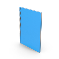 Spiral Notepad Blue PNG & PSD Images