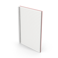 Notepad Red PNG & PSD Images