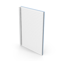 Notepad Blue PNG & PSD Images