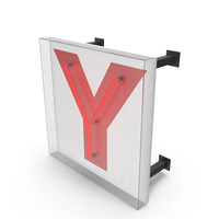 Neon Sign Y PNG & PSD Images