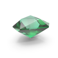 Shield Step Cut Emerald PNG & PSD Images