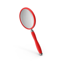 Magnifying Glass Red PNG & PSD Images