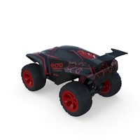 RC Toy Car Red PNG & PSD Images
