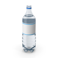 Plastic Water Bottle Opened PNG & PSD Images