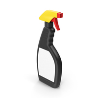 Glass Cleaner Black PNG & PSD Images