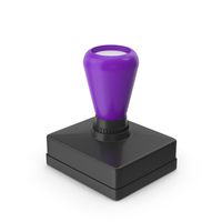 Rubber Stamp Purple PNG & PSD Images
