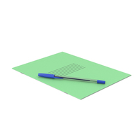 School Notebook With Pen PNG & PSD Images