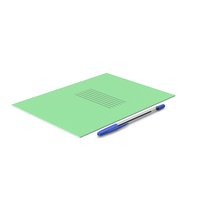 School Notebook With Pen PNG & PSD Images