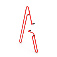 Letter Red Neon A PNG & PSD Images