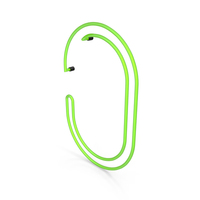 Letter Green Neon O PNG & PSD Images