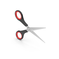 Red Scissors Opened PNG & PSD Images