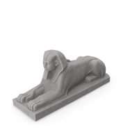 Sphinx Statue Pedestal Stone PNG & PSD Images