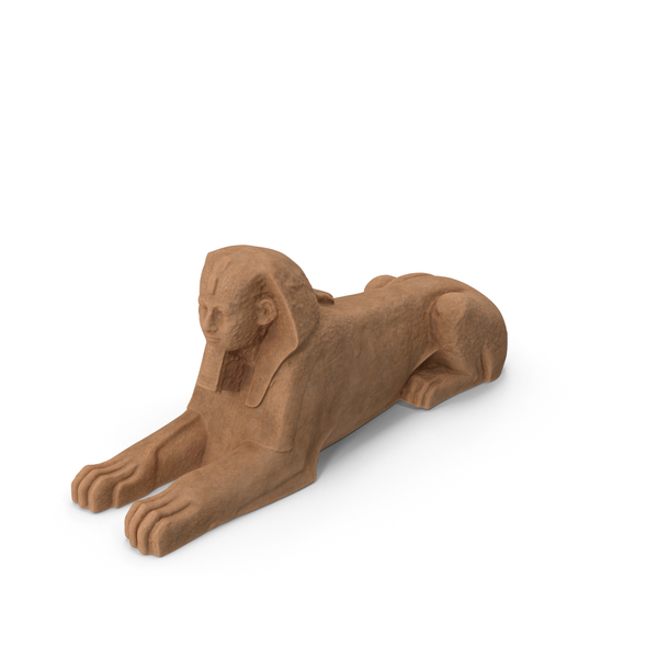 Sphinx Statue Sandstone PNG & PSD Images
