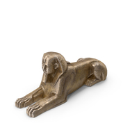 Sphinx Statue Bronze PNG & PSD Images