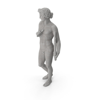 Stone Apollo with Lyre PNG & PSD Images