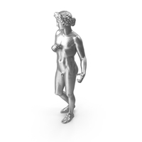 Metal Apollo Statue PNG & PSD Images